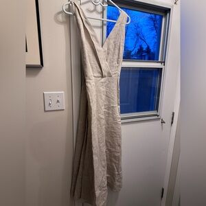 RW&CO. Cream Sleeveless Dress